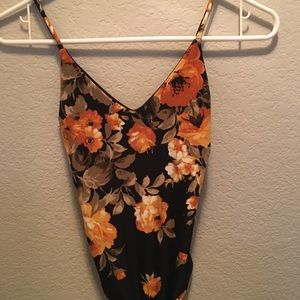 Xsmall black tank bodysuit